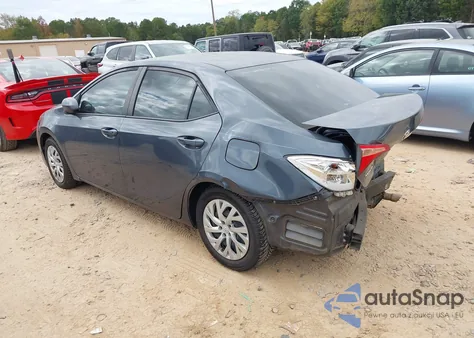 2019 Toyota Corolla Le from USA, damaged, VIN 5YFBURHE7KP943125